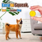 4 Piece 2 2 In Squeaky Dog Ball Toy Latex Fetch Play Ball For Small Dogs Puppies