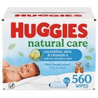 Huggies Natural Care Baby Wipes 10pk - 560ct  Scented