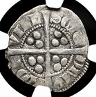 England  Edward I  1272-1307  Silver Penny  Bury St  Edmunds  S-1418  Ngc Xf45
