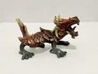 Feng Shui Dragon Yellow Red 6    Sawdust Mythical Fantasy Figure