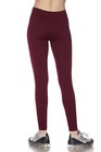 Women s Premium High Waist Slimming Seamless Leggings Sizes S m Wine Color