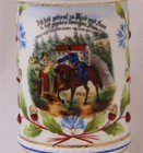Antique German Regimental Beer Stein Bavarian 12  Inf rgt  Neu-ulm C 1899-1901