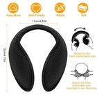 Ear Muffs Winter Ear Warmers Fleece Earwarmer Behind The Head Band Mens Womens