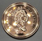 1952-2002-p Canadian Penny Proof Like Magnetic One Cent Coin  Beautiful 