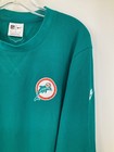 Miami Dolphins Throwback Team Issued Nike On Field Aqua Waffle Sweater Size  Xl