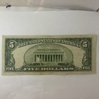 1953 A Five Dollar  5 Bill Blue Seal Silver Certificate Note Nice Circulated