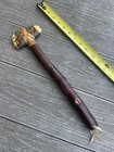 Vintage North Woods Indian Lac Du Flambeau Wi  Souvenir Tomahawk Hand Painted