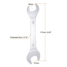 20mm X 21mm Metric Thin Open End Wrench For Household Maintenance Metal Wrench