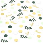Greenery Wedding Table Confetti Bridal Shower Sage Green Love Scatter Decor