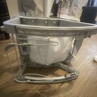 Fisher-price On-the-go Baby Dome Portable Foldable Infant Bassinet White Gray
