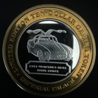 Imperial Palace Hotel Las Vegas  10 Casino Gaming Token  999 Silver 0 6oz