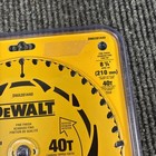 Dewalt Dwa281440 8-1 4    40t Fine Finish Circular Saw Blade New