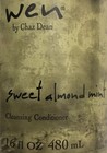 Wen Sweet Almond Mint Cleansing Conditioner 16oz Lot Of 2 With Pump By Chaz Dean