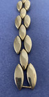 Vintage Mid Century Modern Silver Metal Bracelet - Unique - Very Good Quality