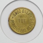 Courtesy Downtown Retail Indiana Assn Parking Lot Meters Token