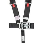 Racequip 711001rqp Latch And Link 5 Point Racing Harness  Black