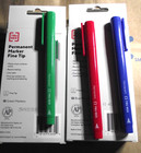 Lot 24 Tru Red Blue Green Marker Pen Fine Tip Permanent Holiday Christmas Colors