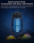 4 Pack Replacement Bulbs Ful15w Bl With 4 Pin Base  U Shaped Lamp Tube Compatibl