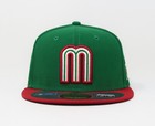 New Era 59fifty Men Women Cap Mexico World Baseball Classic Green Red Hat Wbc