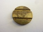 Vintage Stamped  Active West  Token Coin Celebrity Interest Slotted Back