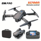 E88 Foldable Camera Drone Rc Quadcopter With Screen Remote Control Flying Toys