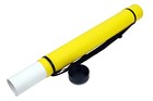 Waterproof Telescoping Poster Tube Fully Adjustable For Art Document Case Yellow