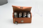Polaroid Close Up Lens  Kit  1  2  3 With Original Leather Case  g629