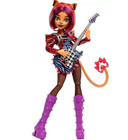 Monster High Fearbook Toralei Doll With Yearbook  Varsity Jacket   Guitar New