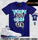 Shirt To Match Aj 5 Grape 2025 Sneaker Matching Tee They Not Like Us T-shirt