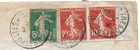1920 France Field Post Tresor Et Postes  506 Cover Levant Turkey Constantinople