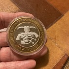  Limited Issue New Frontier  10  Silver Strike Gaming Token Las Vegas 