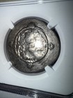 579-590 Ad Sasanian Empire Hormizd Iv Ar Silver Drachm Ngc Ancient  scarce 