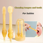Baby Tooth Brush  Infant Toothbrush 6 To 12 Months And0-6 Months silione Toothbr