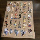 30 Hard Rock Cafe Mixed Designs Pinback Pin Lot Multiple Pins On Display Board