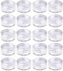 20pcs 5ml Transparent Small Travel Sample Containers With Lids  Mini Clear Sa   