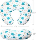 Nursing Pillow Cover Breastfeeding For Boppy Pillow Safely Zipper Soft 2 Pack