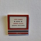 Vintage Matchbook - Silver City Casino - Las Vegas  Nv - Unstruck 