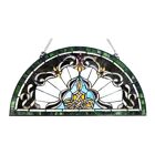 Victorian Stained Glass  Hanging Window Panel Tiffany Style Suncatcher Decor