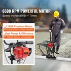 Power Screed Gas Concrete Finishing Float With 8ft Blade Board 4 Stroke