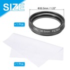 30 5mm Circular Polarizer Filter  Polarizing Filter With Cleaning Cloth