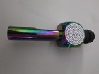 Karaoke Microphone Bluetooth 32 Ft Bling Led  Speaker Purple Tested W Cord