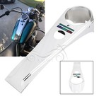 Chrome Long Dash Cover For Harley Dyna Heritage Softail Flstc Fxstc   Shovelhead