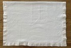 Vintage Baby Crib Acrylic Blanket 40 X 58 Light Pink Satin Trim Edge Binding