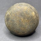 Antique 1890s Cast Iron Door Knob Mushroom Top Victorian Salvage Hardware