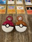 Mcdonalds Happy Meal Toys 2 Pokemon Pokeball Belt Clip Shooters   Pokemon Cards