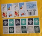 40 Usps Forever 1st Class Winter Fun 2014   Whimsy 2023-2 Sheets 20  Self Stick