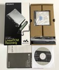 Sony Mz-rh1 Minidisc Walkman Hi-md Recorder Player Silver New Complete Set