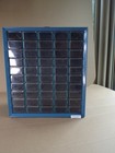 Vtg Large 50 Drawer Akro Mils Usa Metal Parts Storage Organizer Good Cond  read 