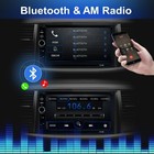 7  Double 2 Din Car Mp5 Player Bluetooth Touch Screen Stereo Radio Audio Mrrior