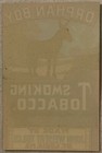 Antique Vintage 1920s      Orphan Boy Smoking Tobacco Label  St Louis  Mo